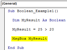 VBA Boolean Example 1-3