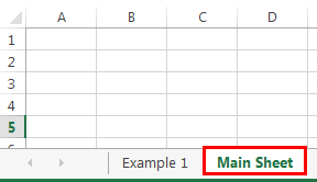 VBA Hyperlinks Example 1