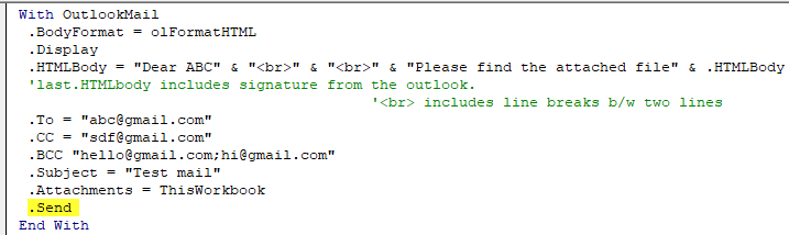 VBA Outlook | How to Send Emails from Outlook Using VBA Code?