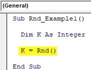 VBA Random Number Example 1-1