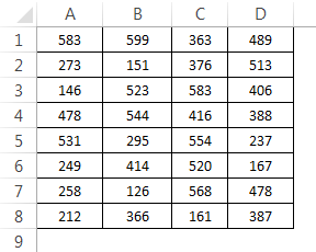 VBA Set Example 1-4