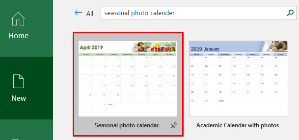 excel insert calendar example 1.2