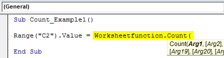 VBA Count Example 1-2