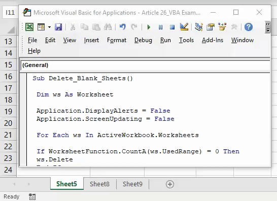 VBA Examples | List of Top 19 Excel VBA Examples for Beginners