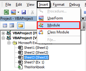 VBA Editor step 5