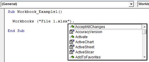 VBA Workbook Example 1-4