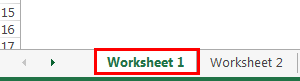 VBA Worksheets Example 3-3