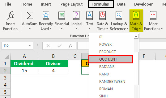 quotient example 2.3