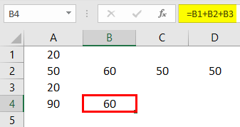 Calculation in Excel Example 3.7