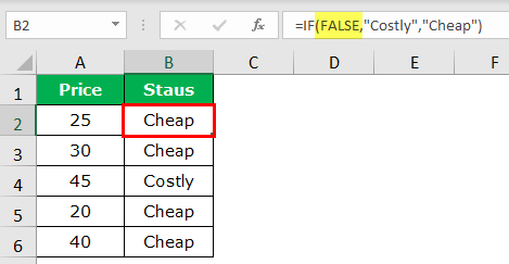 Evaluate Excel Formula Example 1-2