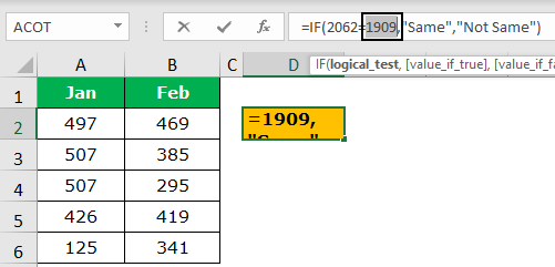 Evaluate Excel Formula Example 2-5