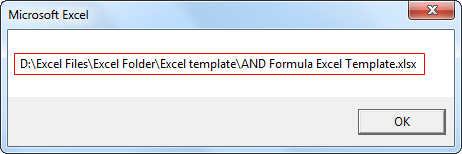 VBA GetOpenFilename Example 1-5