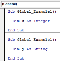 VBA Global Variable 1.1