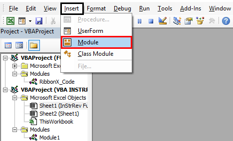 VBA INSTRREV Example 1-4