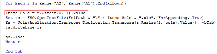 VBA join Example 2-10