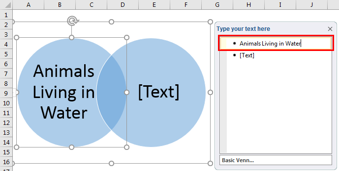 venn diagram example1 - step 6.1