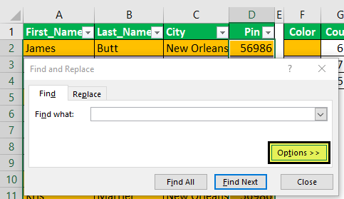 Count Cells by Use FIND Method 1-2