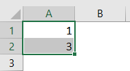 Fill Serial Numbers Example 2-3