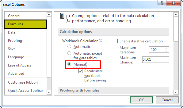 Excel Repair Example 3.3