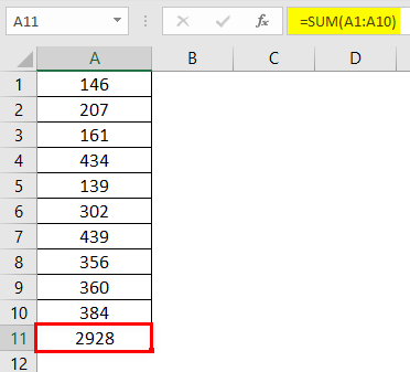 Features of MS Excel Example 0.4