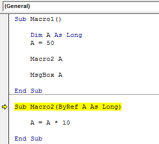 VBA ByRef Error Example 1.3