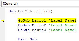 VBA Return Example 1-1