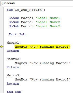 VBA Return Example 1-2