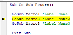 VBA Return Example 1-5