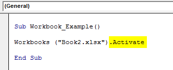 Excel VBA Workbook.Open Example 0.2