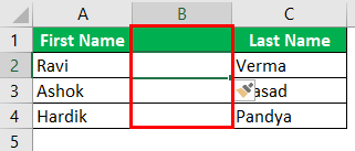 Insert Columns Example 2-2