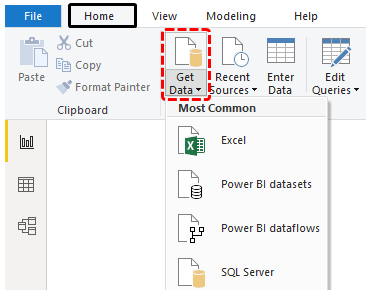 Get Started with Power Bi (Get Data)