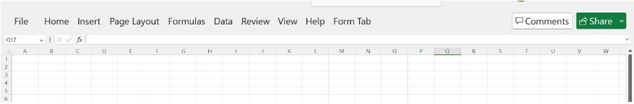 Hide Ribbon in Excel