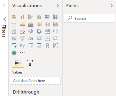 Power BI Visualization-Fields