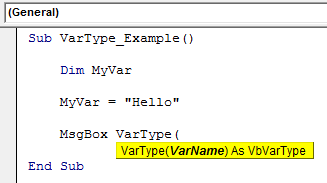 Example 1 (Open Vartype)