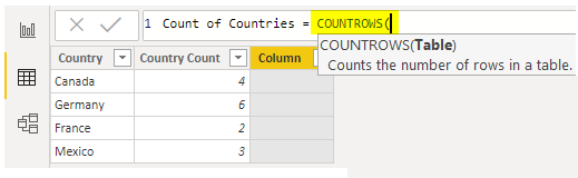 CountRows