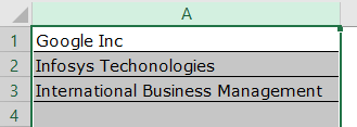 Column Autofit Example 2-4