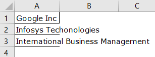 Column Autofit Example 2