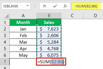 Auto Column Total 1-1