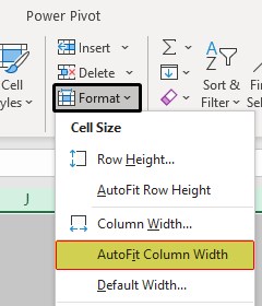 Use Autofit Example 3-3