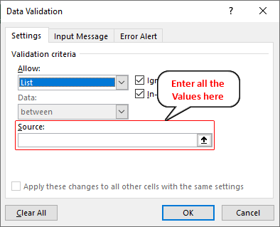 Using Drop Down List 1-3