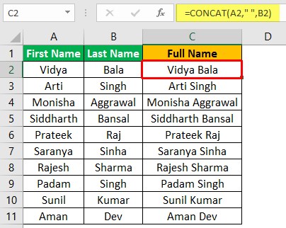 Merge Column Example 3-1