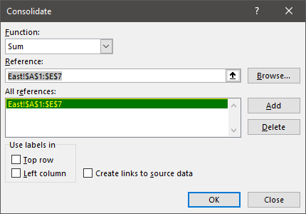 merge worksheet Step 6 - Added