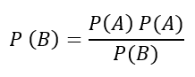 Bayes theorem formula