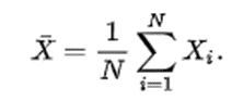 Sample Mean Formula