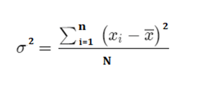 Variance Formula