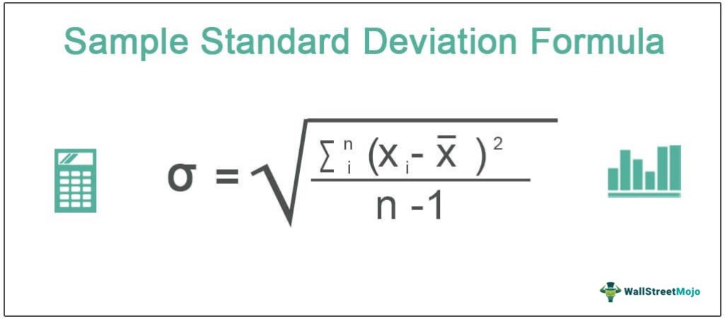 Formula of Sample Standard deviation