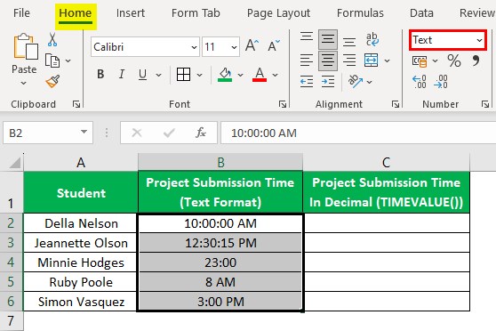 Timevalue Excel Intro