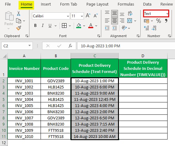 Timevalue Excel - Method 2 - Example.jpg