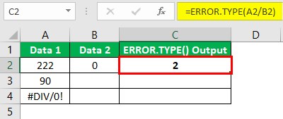 Error.Type Function - Example 1 - Step 1