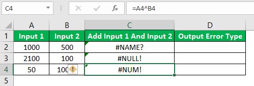 Error.Type Function - Example 3 - Num Error